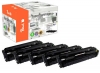 Pack combinado Plus de Peach compatible con  HP No. 201A, CF400A*2, CF401A, CF402A, CF403A