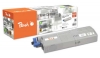 Peach Toner Module black, compatible with  OKI 46490404