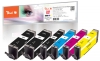Peach Spar Pack Plus Tintenpatronen kompatibel zu  Canon PGI-580, CLI-581, 2078C005