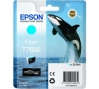 211616 - Original Ink Cartridge cyan T7602C, C13T76024010 Epson