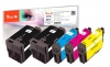319816 - Peach Spar Pack Plus Tintenpatronen kompatibel zu T2716, No. 27XL, C13T27164010 Epson